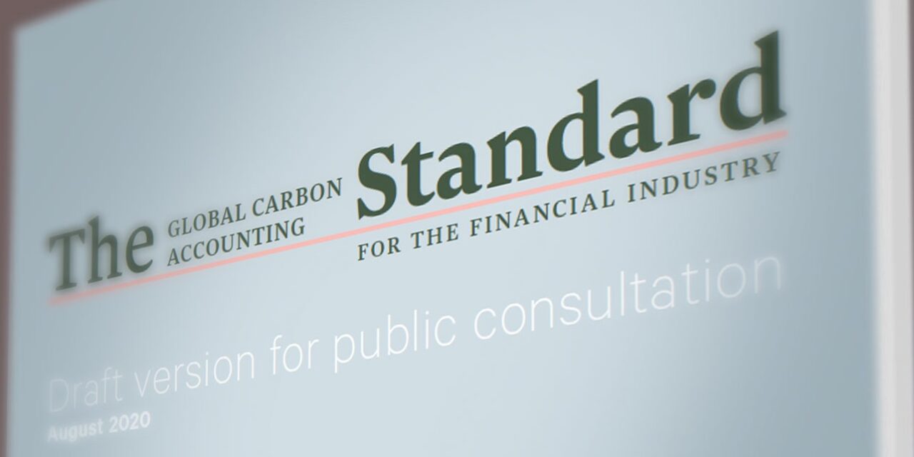 PCAF Releases Standard to Measure GHG Impact of Investments and Loans