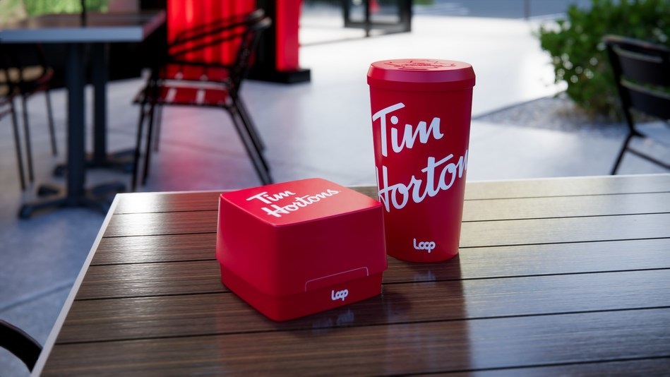 Tim Hortons Launches Waste Reduction Initiatives, Partners with Loop on Reusable Packaging