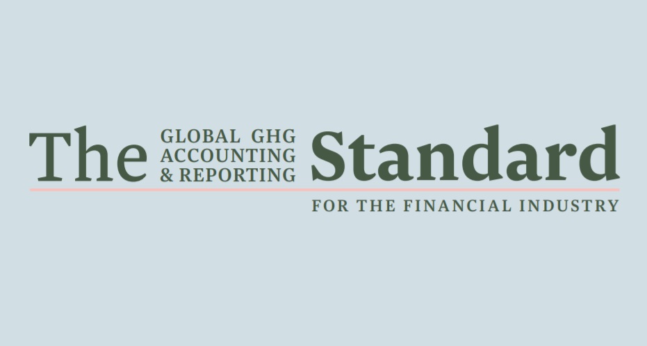 PCAF Launches Global GHG Accounting and Reporting Standard for the Financial Industry