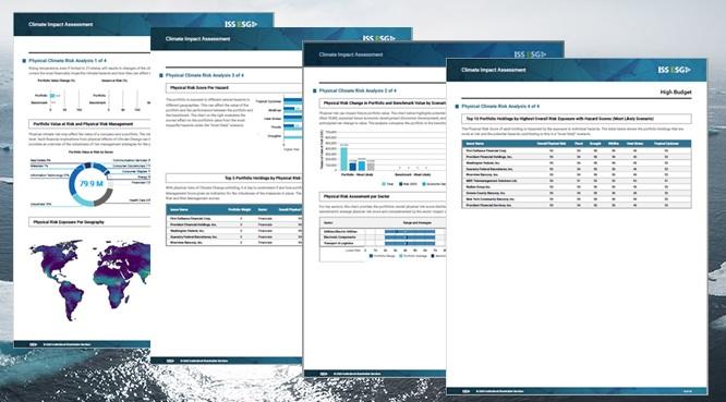 ISS ESG Enhances Climate Physical Risk and Scenario Analyses in Climate Impact Reporting Solution