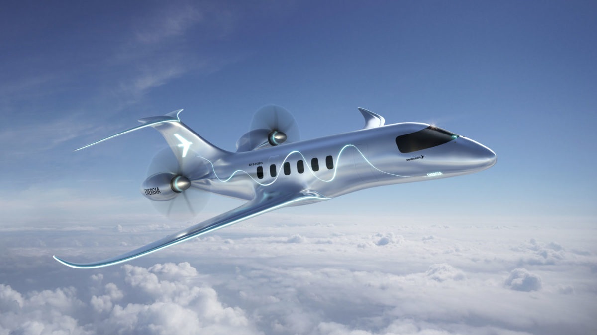 Embraer Unveils Renewable Energy-Powered Concept Aircraft Line