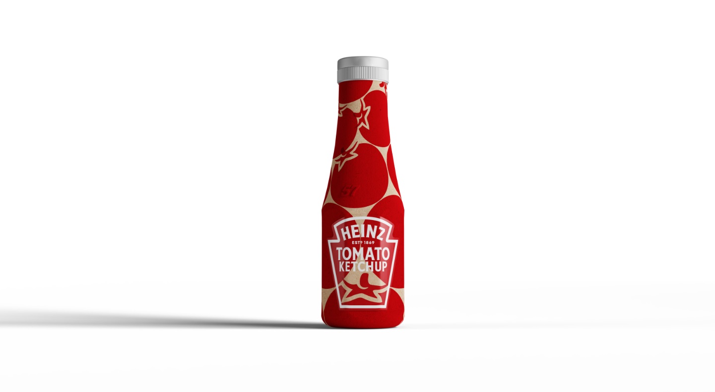 Heinz Developing Paper Ketchup Bottle