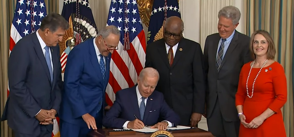 Biden Signs Largest-Ever US Climate Investment into Law