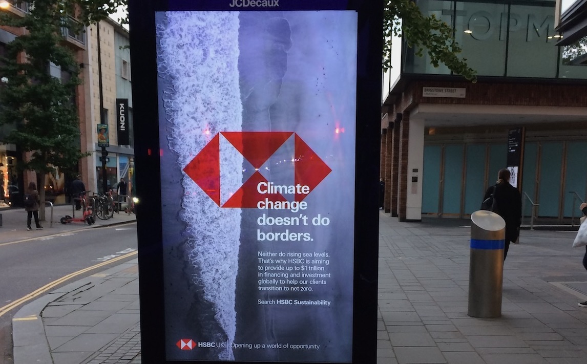 Regulator Bans HSBC Ads Highlighting Green Activities as Misleading