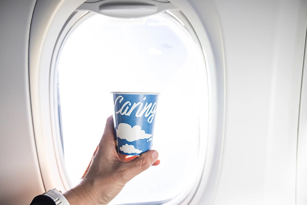 Alaska Airlines Ends Use of Plastic Cups on Flights