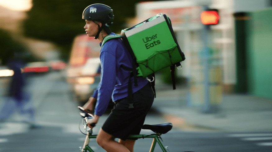 Uber Commits to Emissions-Free Uber Eats Deliveries by 2040