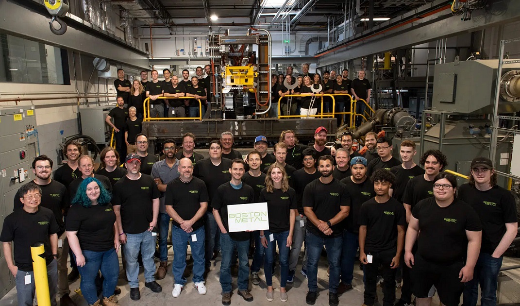 Green Steel Startup Boston Metal Raises $262 Million