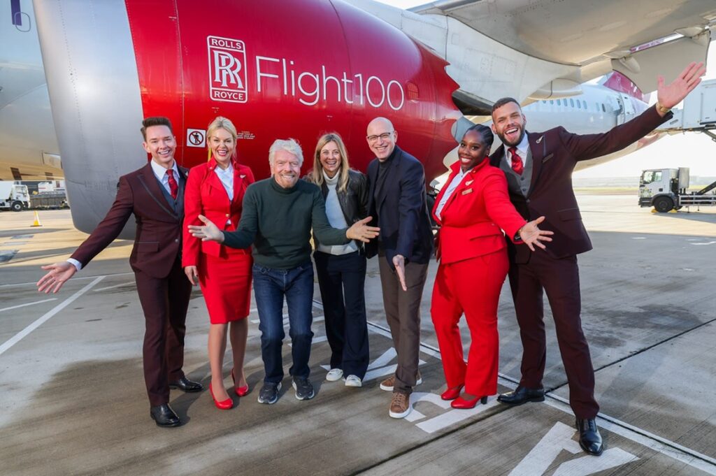 Virgin Atlantic Completes First Ever 100% SAF-Powered Transatlantic Flight on Commercial Airliner