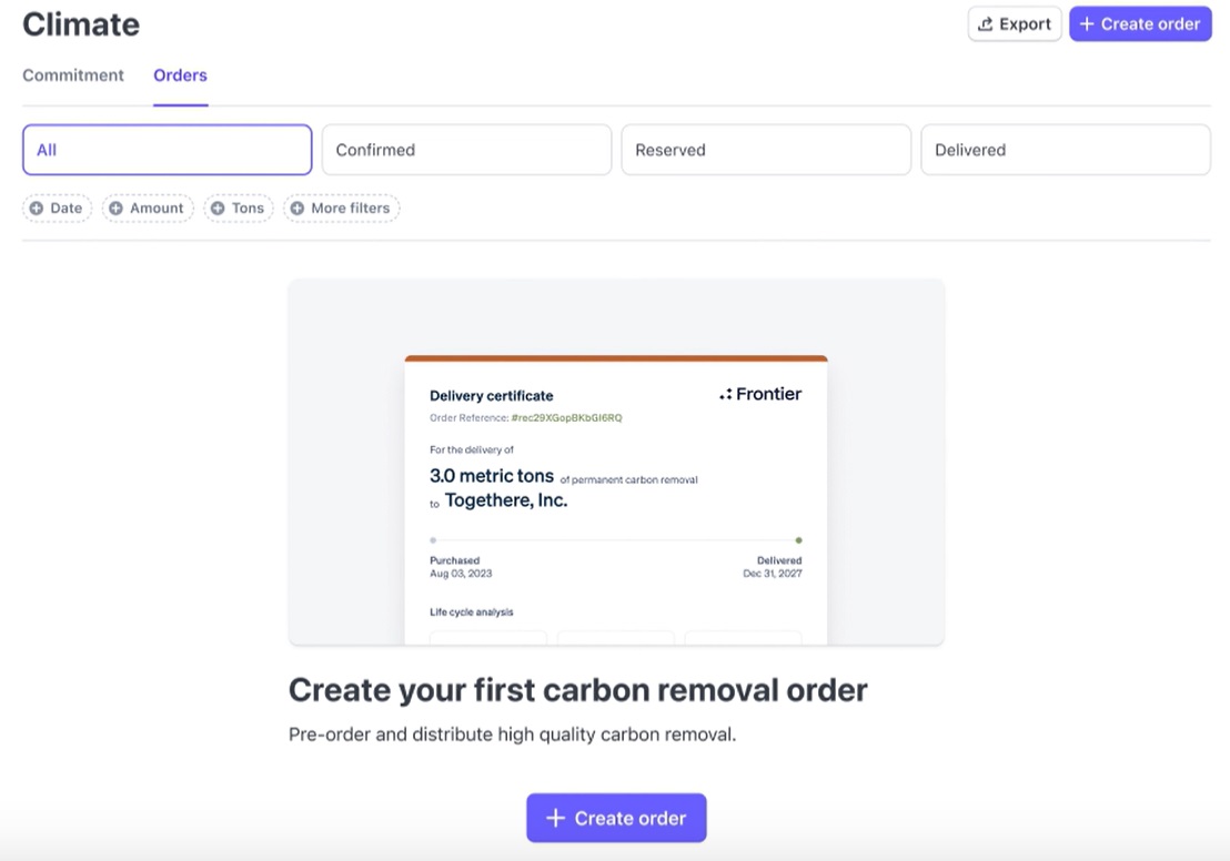 Stripe Launches Platform Enabling Businesses to Pre-order Carbon Removal