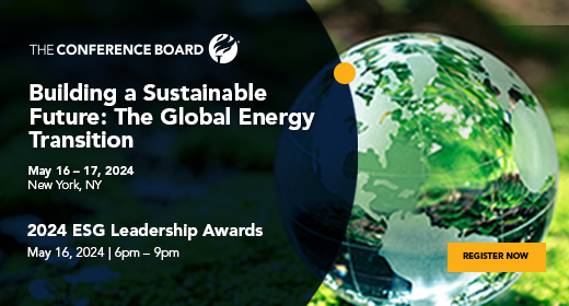 The Conference Board Presents Building a Sustainable Future: The Global Energy Transition