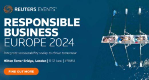 Responsible Business Europe 2024 Integrate sustainability today to thrive tomorrow.