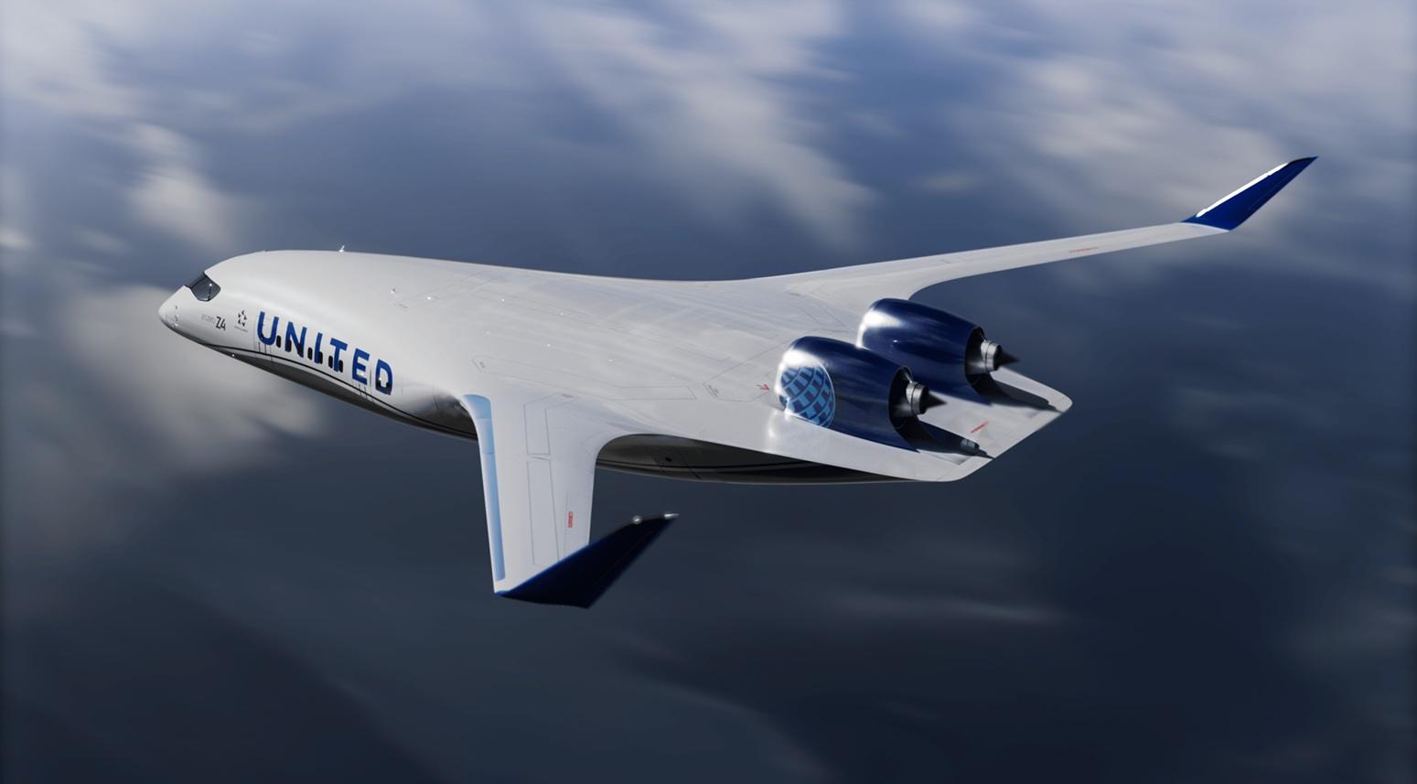 United Airlines Invests in Ultra-Fuel Efficient Blended Wing Aircraft Developer JetZero