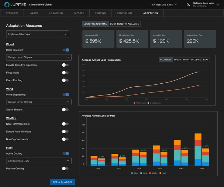 Jupiter Intelligence Launches New Solutions Enabling Banks, Investors to Quantify Climate Risk