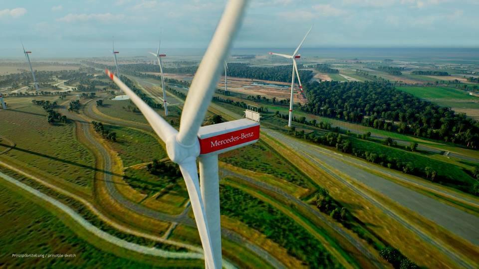 Mercedes-Benz to Build One of the Most Powerful Wind Farms in Germany