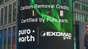 Exomad Green, Supercritical Sign 500,000-Ton Biochar Carbon Removal Agreement