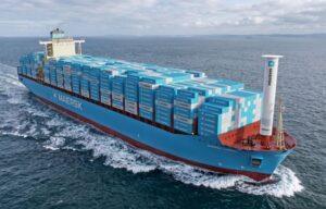 Maersk Pilots Wind Sail to Cut Container Ship Fuel and Emissions
