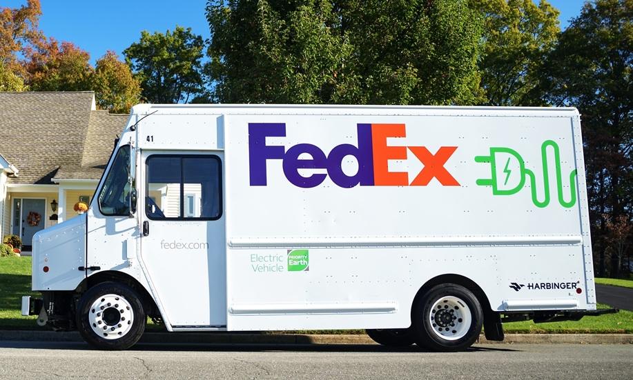 FedEx Signs $300 Million Electric Truck Deal with Harbinger